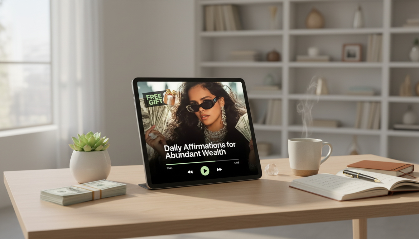 Audio Wealth Affirmations: Calm, Consistent Money Mindset