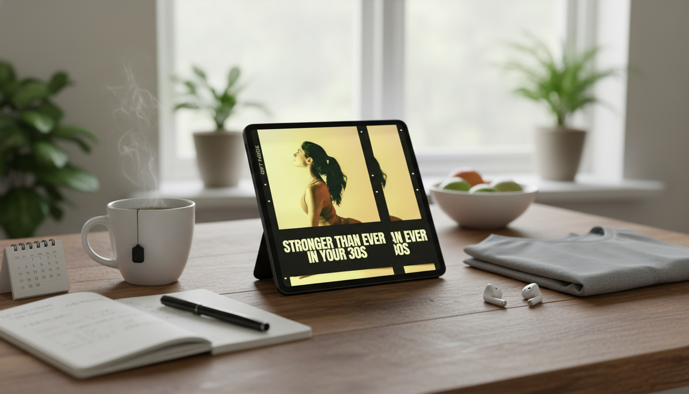 Fitness in Your 30s: Simple Routine to Stay Consistent