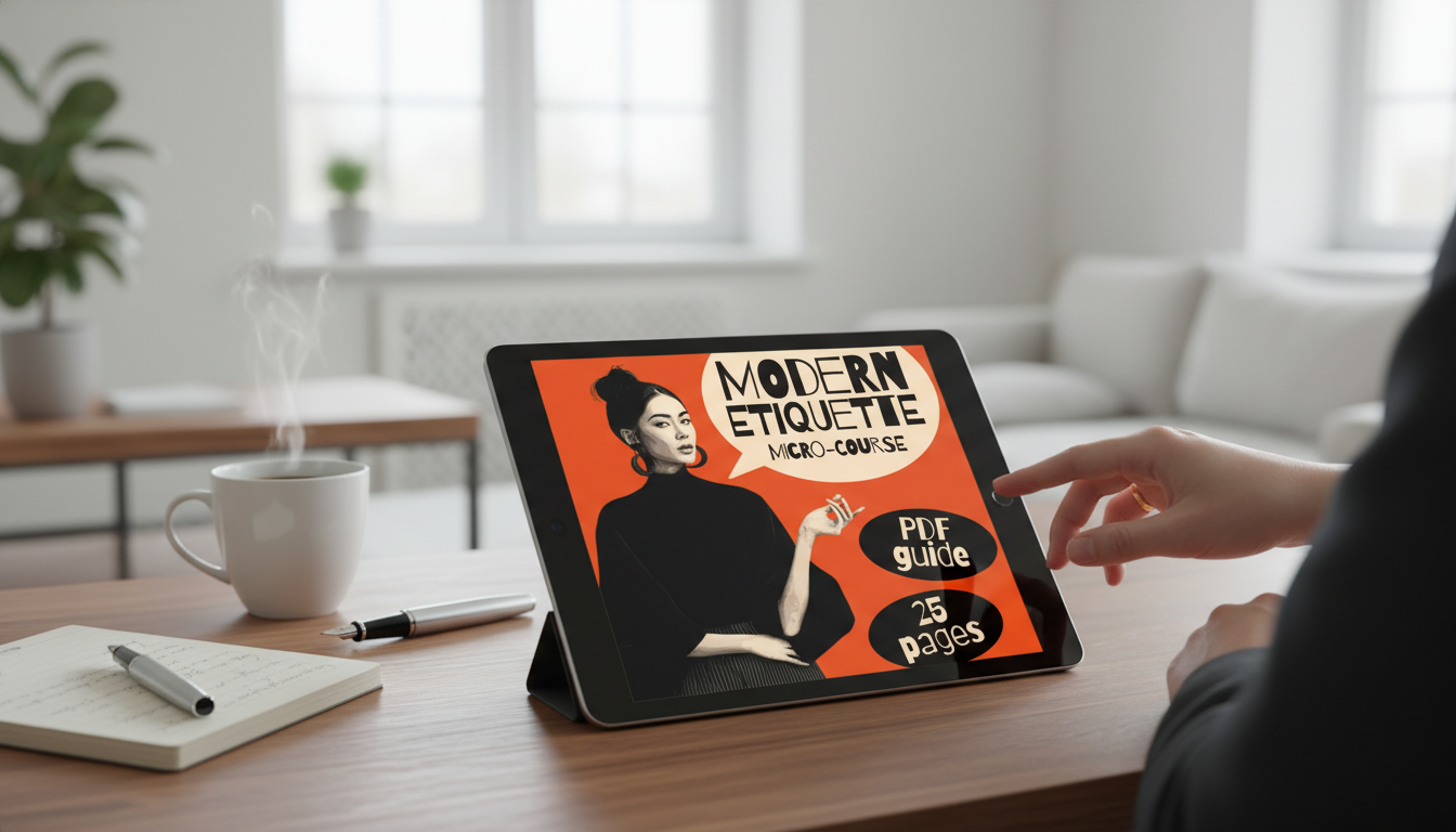Modern Etiquette Today: Texting, Social Media, RSVPs