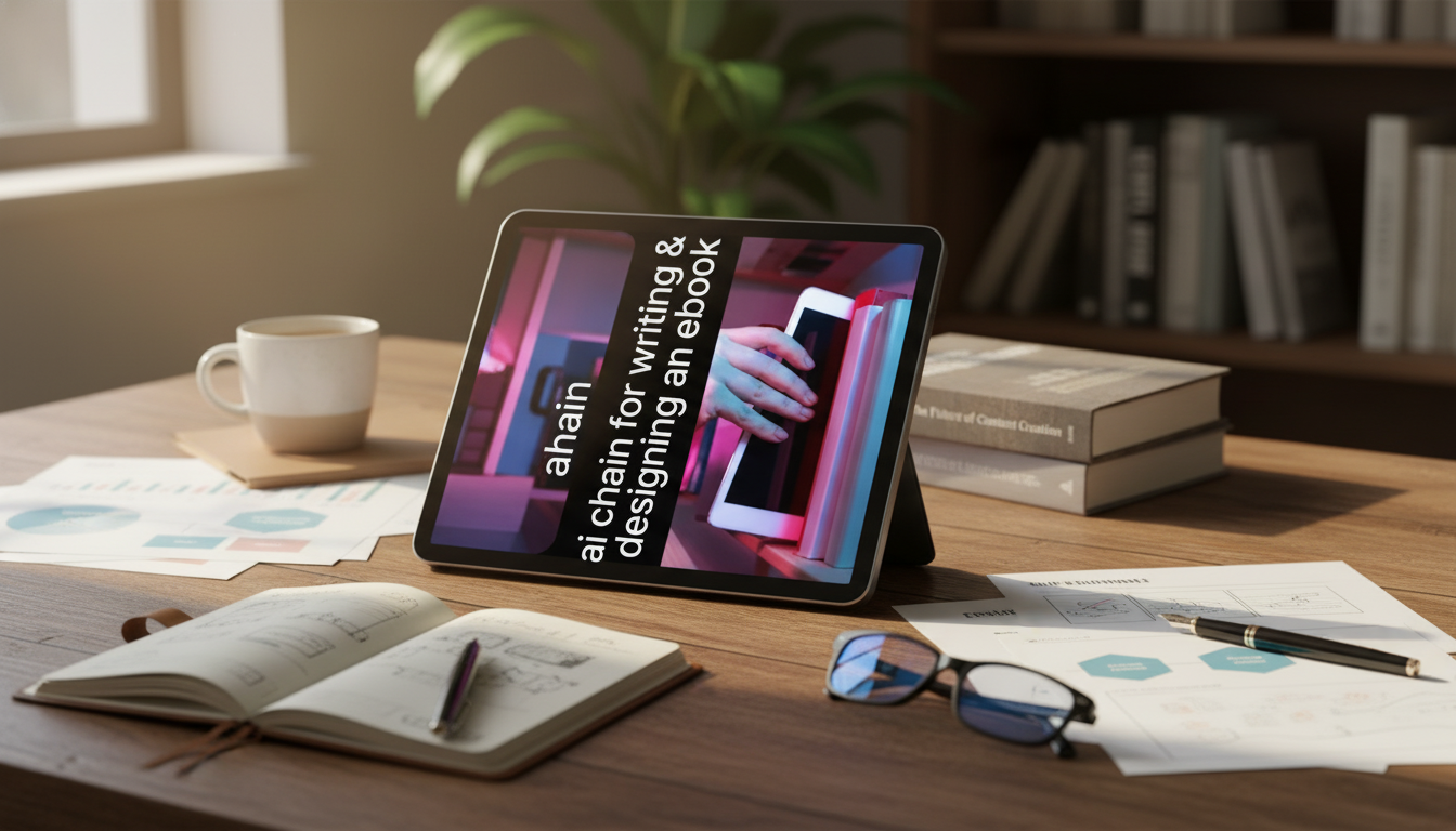 AI Ebook Creation Chain: Write, Design, Export Step-by-Step