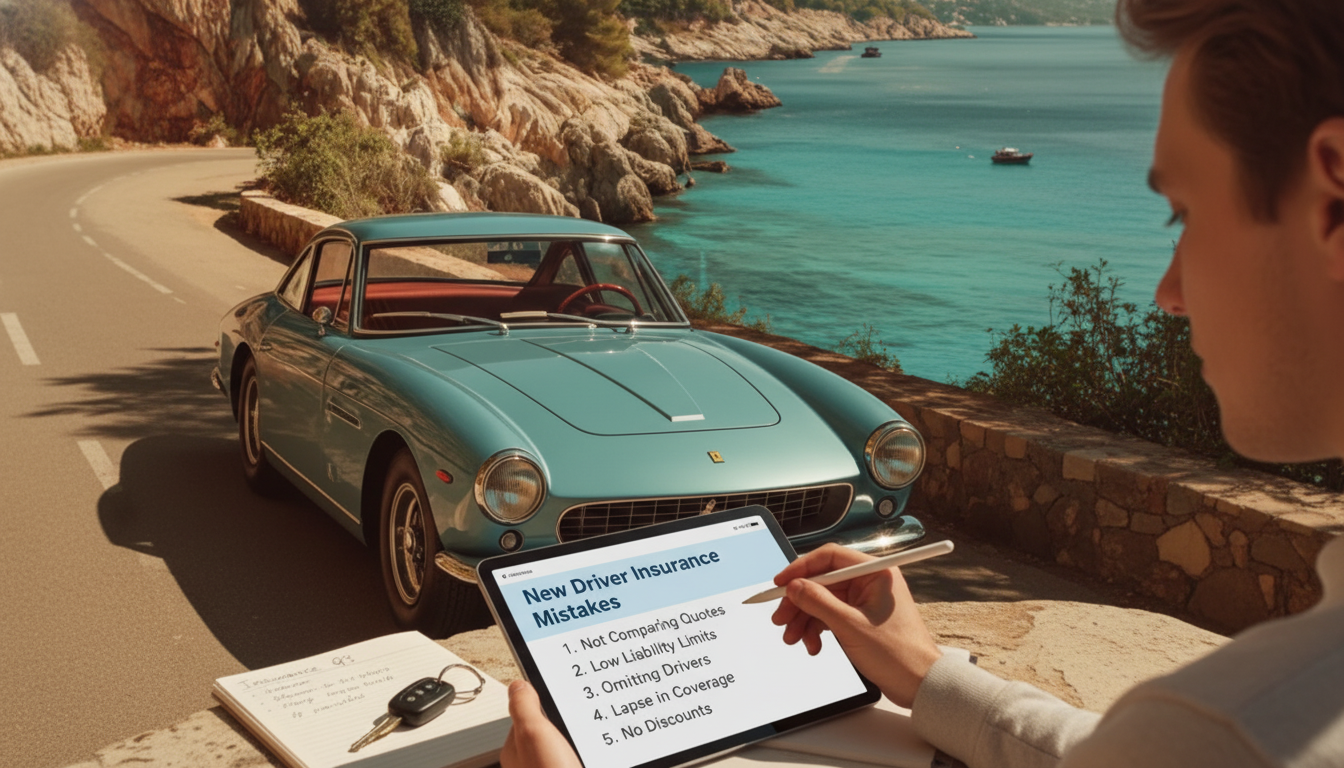New Driver Insurance Mistakes Checklist: Avoid Costly Traps